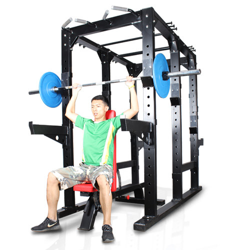 BFT1014深蹲架crossfit 多功能綜合訓(xùn)練器由框式深蹲大圖展示2